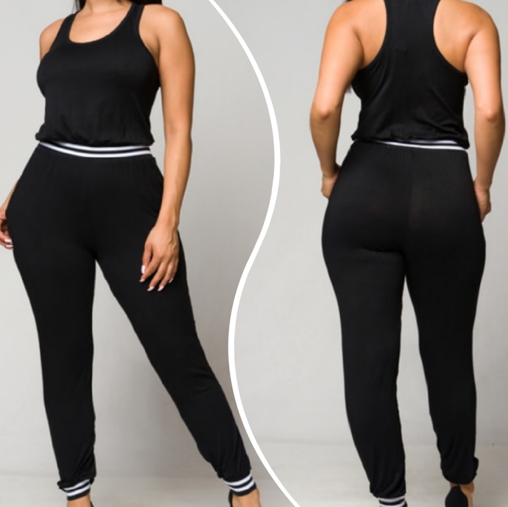 Black jumpsuit